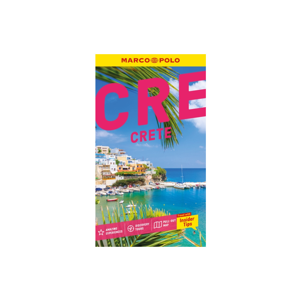 Produktbild för Crete Marco Polo Pocket Travel Guide - with pull out map (häftad, eng)