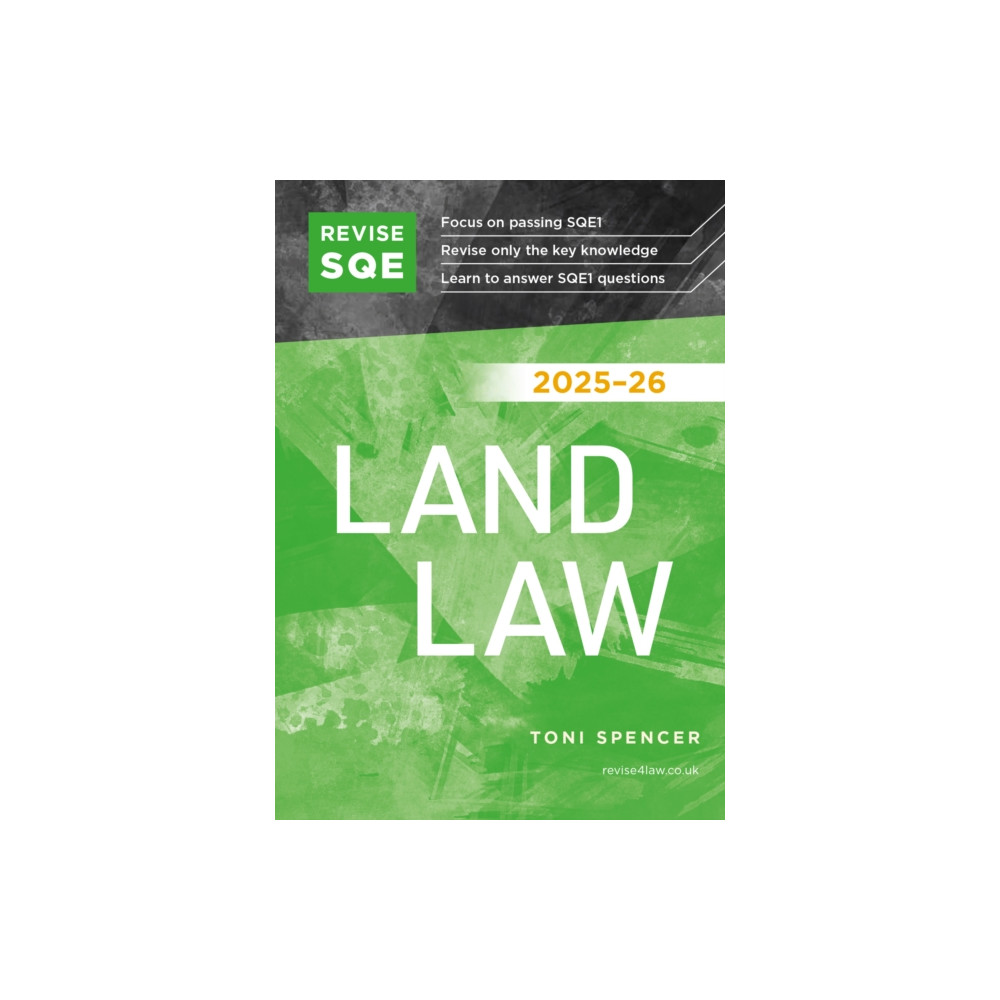 Produktbild för Revise SQE Land Law 2025/26 (häftad, eng)