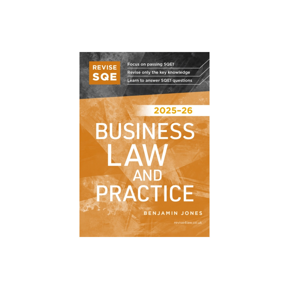 Produktbild för Revise SQE Business Law and Practice 2025/26 (häftad, eng)