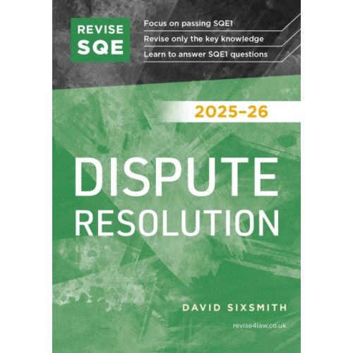 Fink Publishing Ltd Revise SQE Dispute Resolution 2025/26 (häftad, eng)