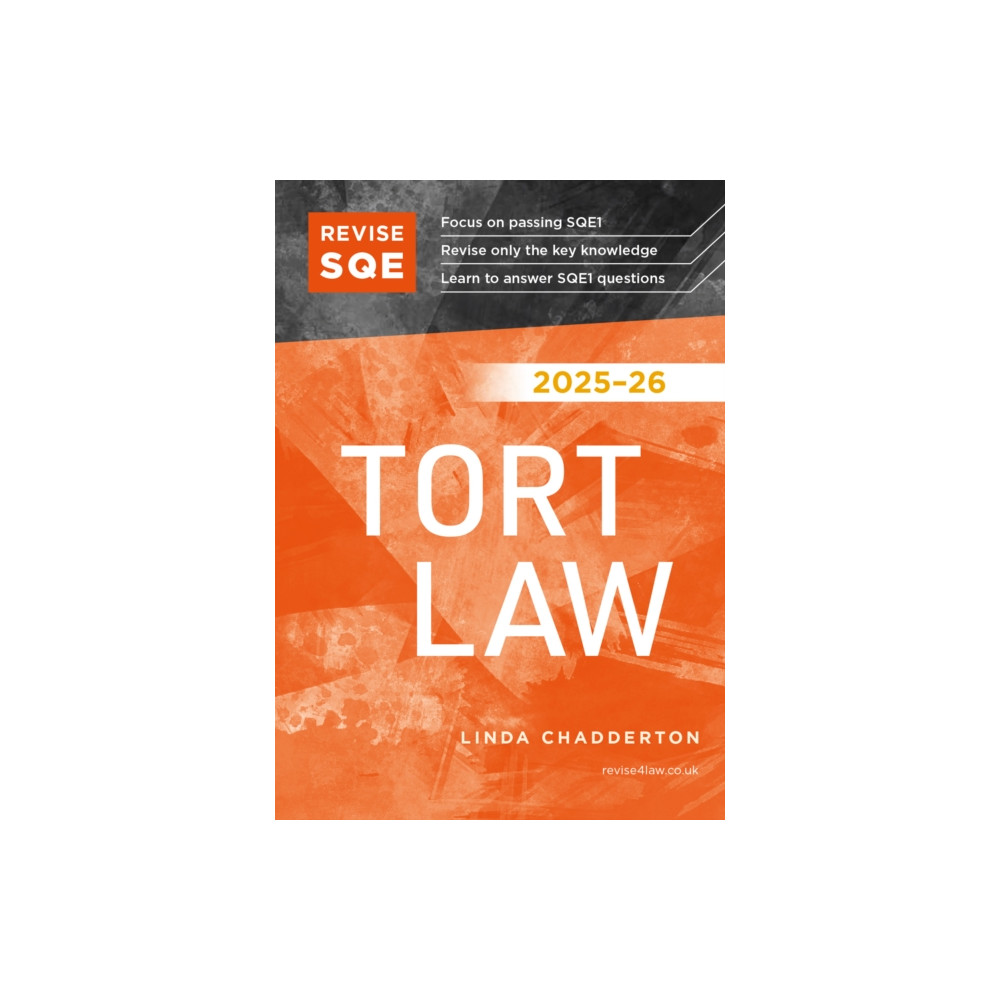 Produktbild för Revise SQE Tort Law 2025/26 (häftad, eng)
