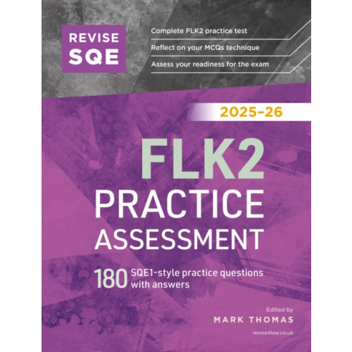Fink Publishing Ltd Revise SQE FLK2 Practice Assessment 2025/26 (häftad, eng)