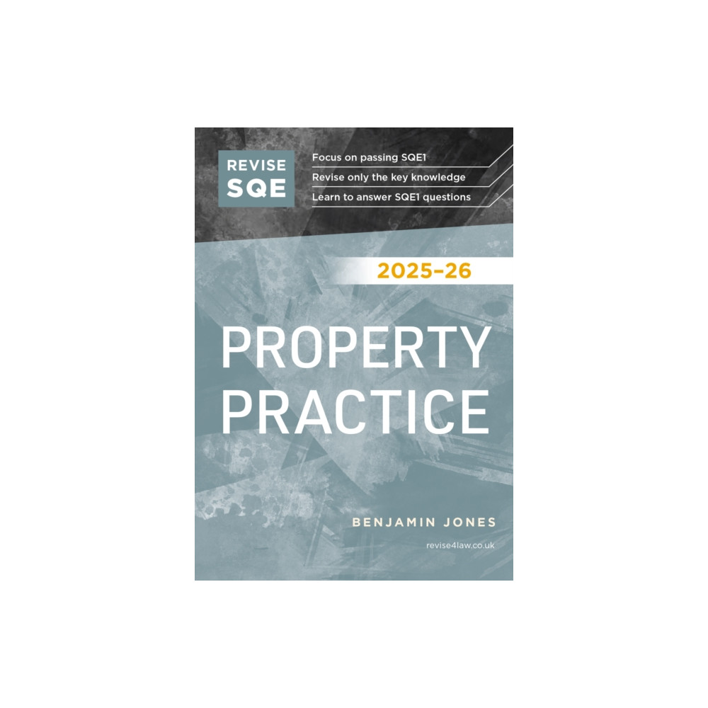 Produktbild för Revise SQE Property Practice 2025/26 (häftad, eng)
