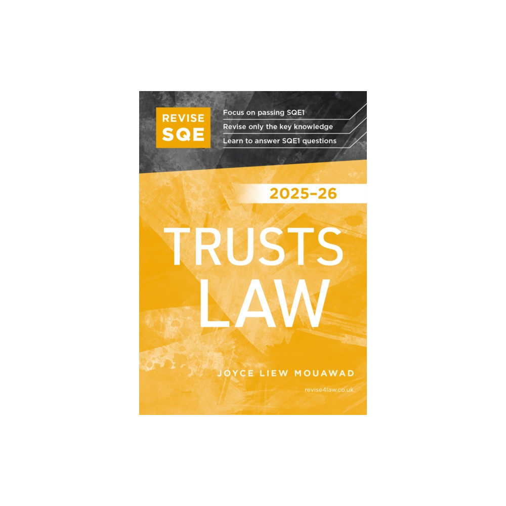 Produktbild för Revise SQE Trusts Law 2025/26 (häftad, eng)