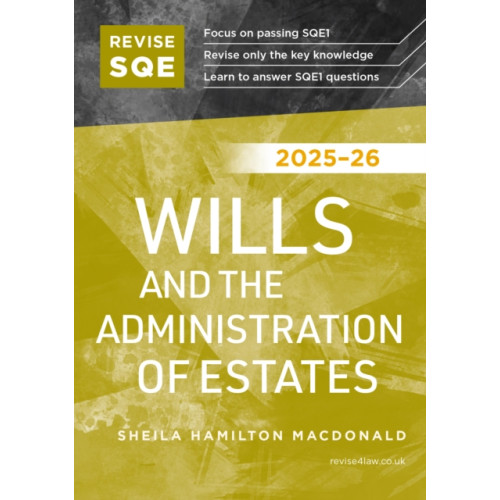 Fink Publishing Ltd Revise SQE Wills and the Administration of Estates 2025/26 (häftad, eng)