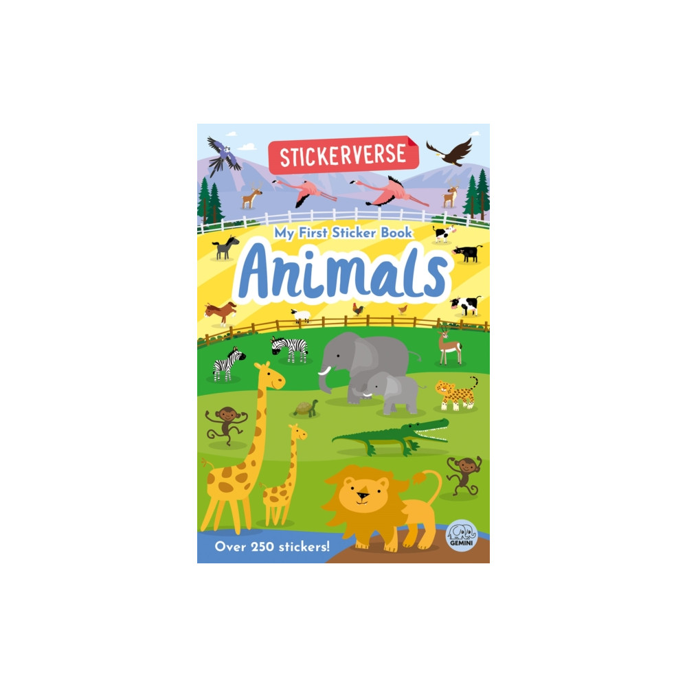 Produktbild för Stickerverse: My First Sticker Book Animals (häftad, eng)