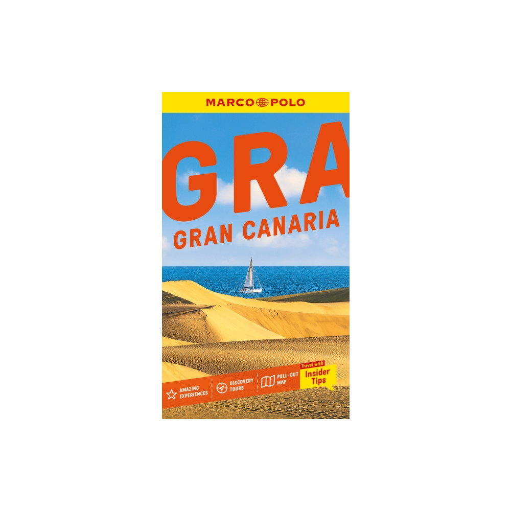 Produktbild för Gran Canaria Marco Polo Pocket Travel Guide - with pull out map (häftad, eng)