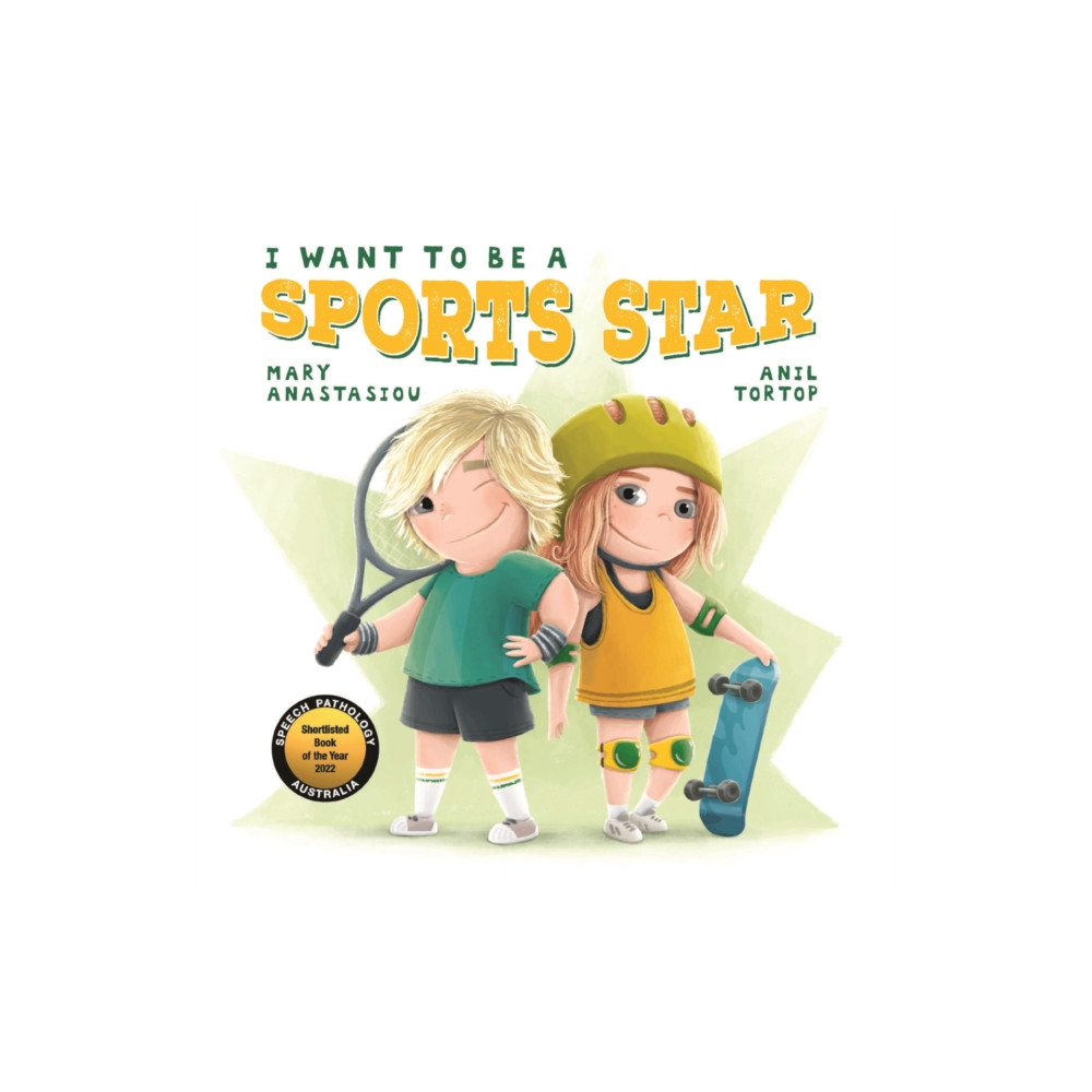 Produktbild för I Want to be a Sports Star (inbunden, eng)