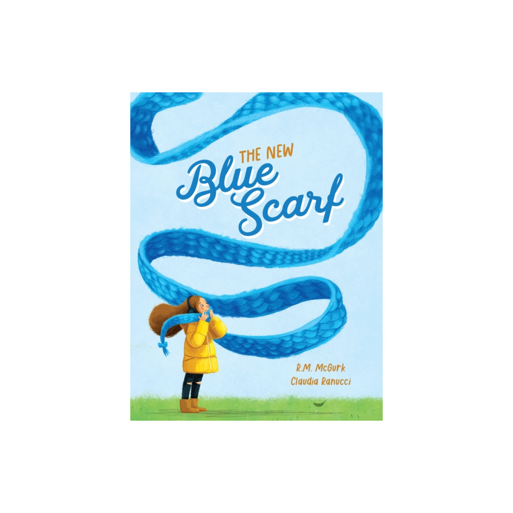 Produktbild för The New Blue Scarf (inbunden, eng)