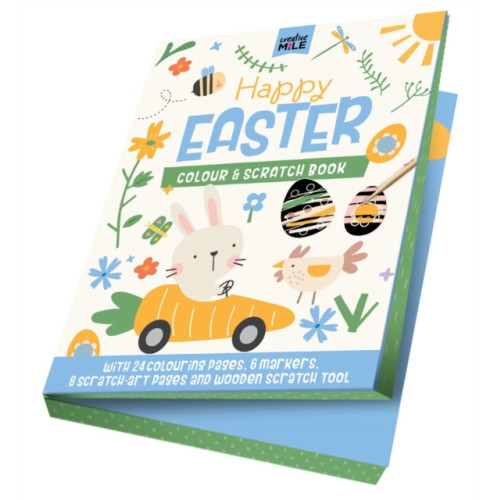 Five Mile Happy Easter Colour & Scratch Book (inbunden, eng)