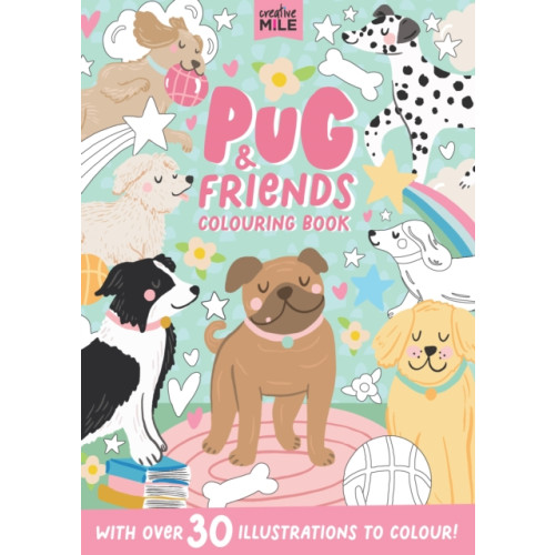 Five Mile Pug and Friends Colouring Book (häftad, eng)