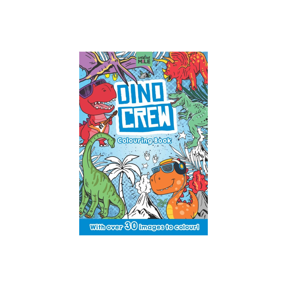 Produktbild för Dino Crew Colouring Book (häftad, eng)