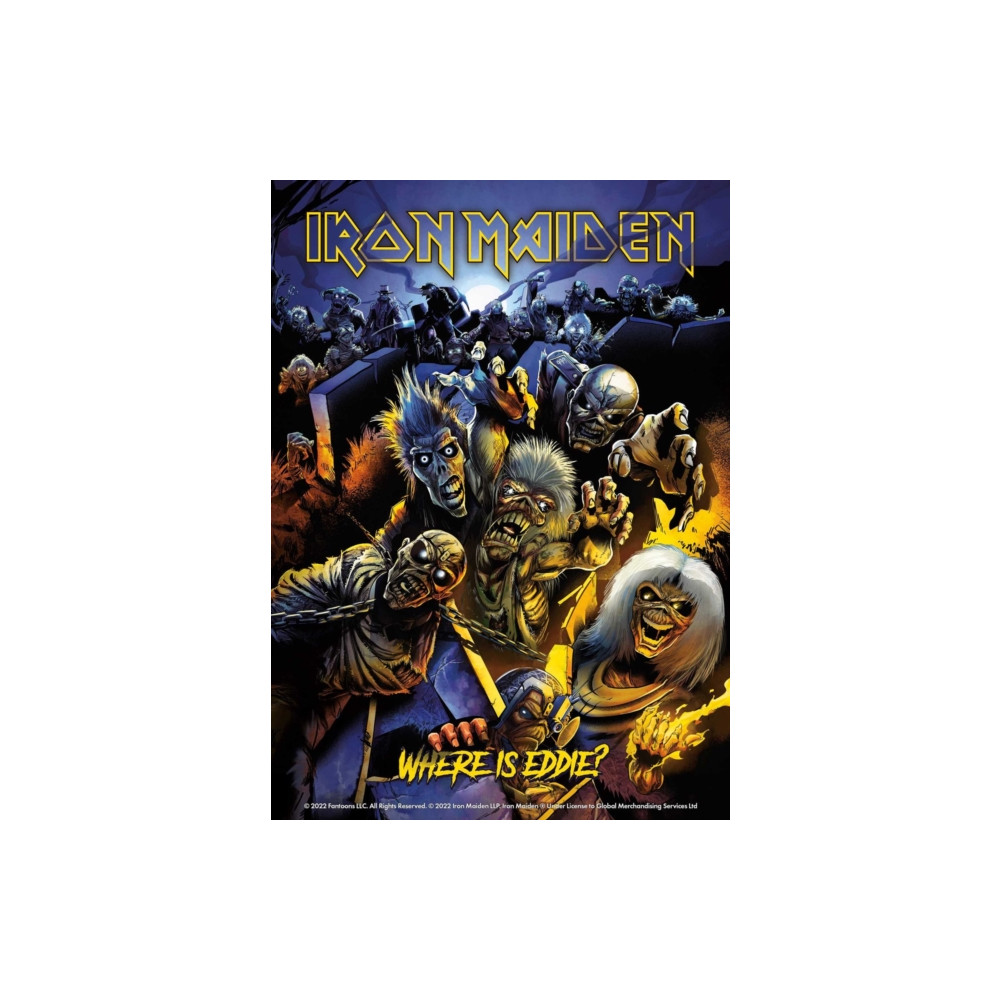 Produktbild för Iron Maiden: Where Is Eddie? (häftad, eng)
