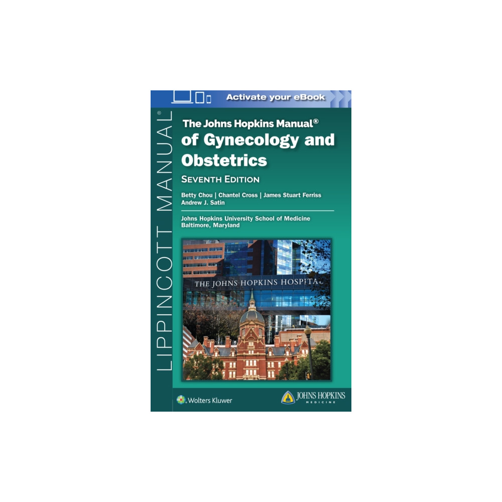 Produktbild för The Johns Hopkins Manual of Gynecology and Obstetrics (häftad, eng)