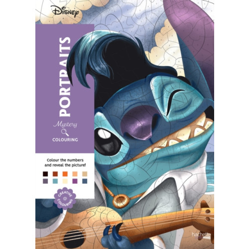 Hachette Mystery Colouring - Portraits (häftad, eng)