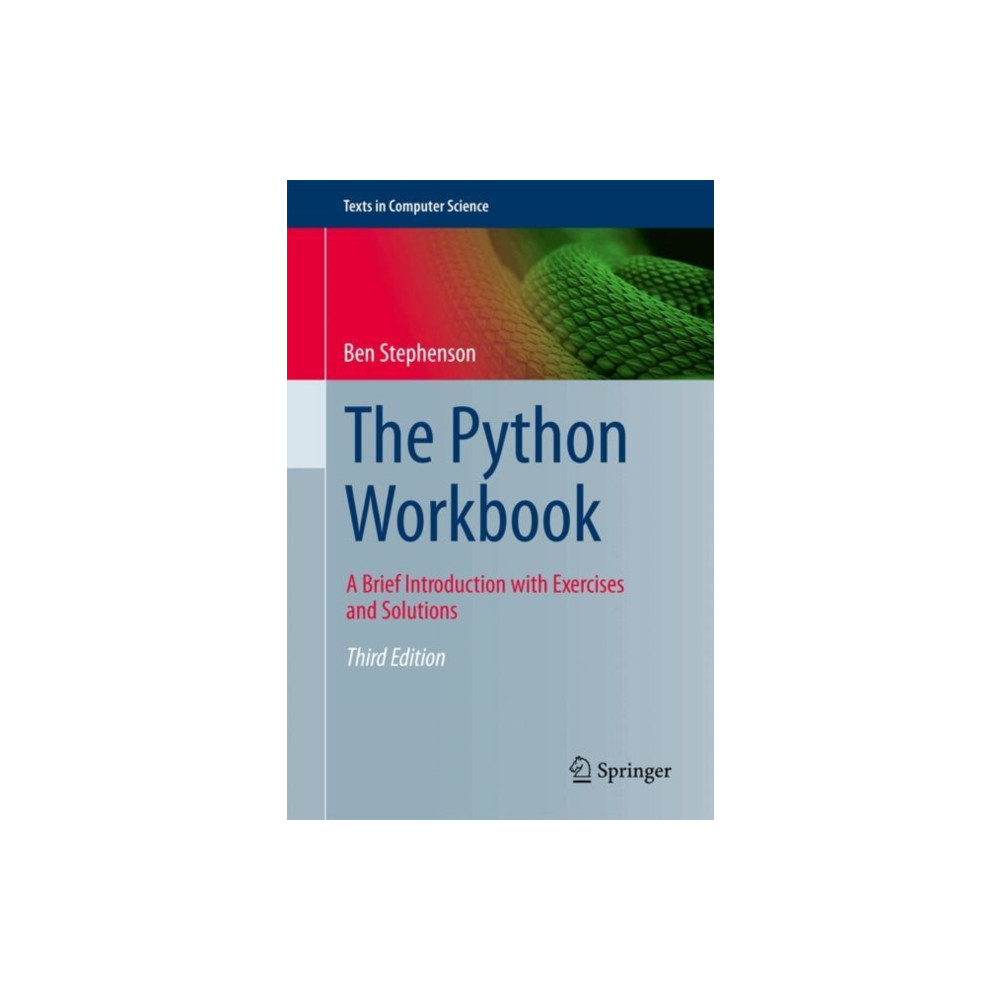 Produktbild för The Python Workbook (inbunden, eng)