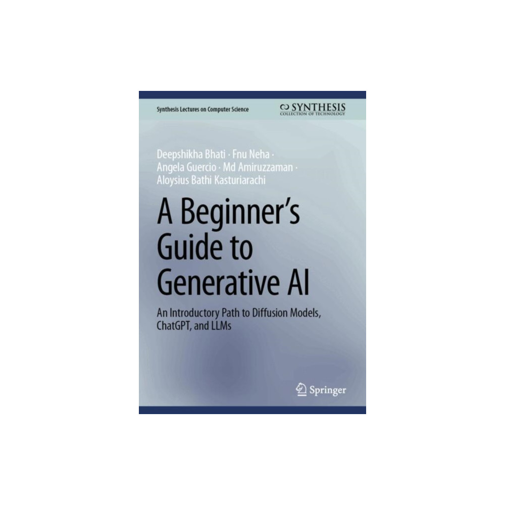 Produktbild för A Beginner’s Guide to Generative AI (inbunden, eng)