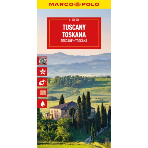MAIRDUMONT GmbH & Co. KG Tuscany Marco Polo Map