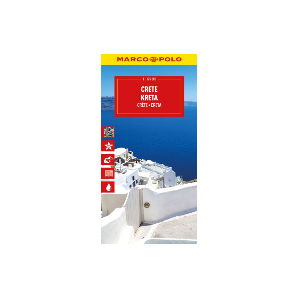 Produktbild för Crete Marco Polo Map