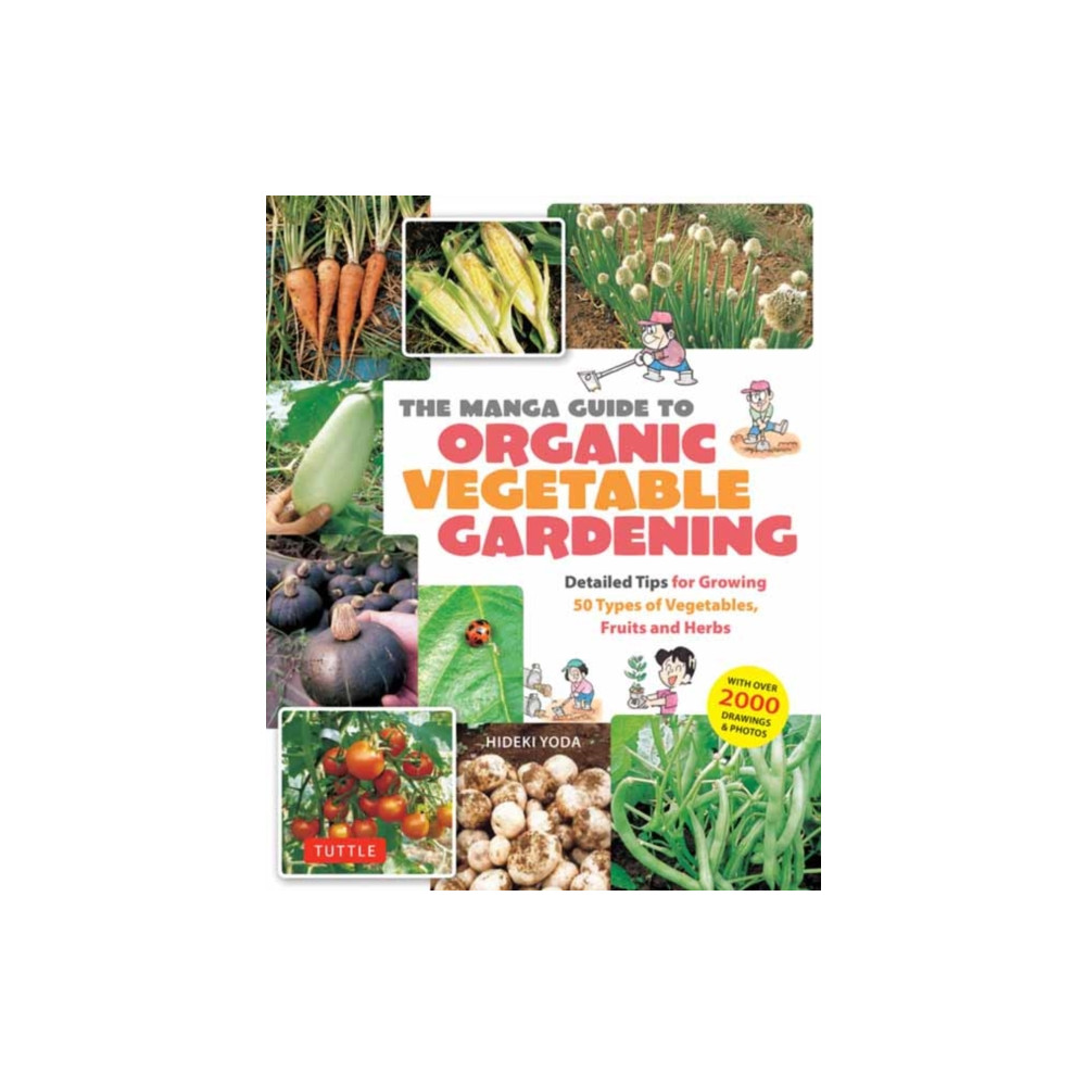 Produktbild för The Manga Guide to Organic Vegetable Gardening (häftad, eng)