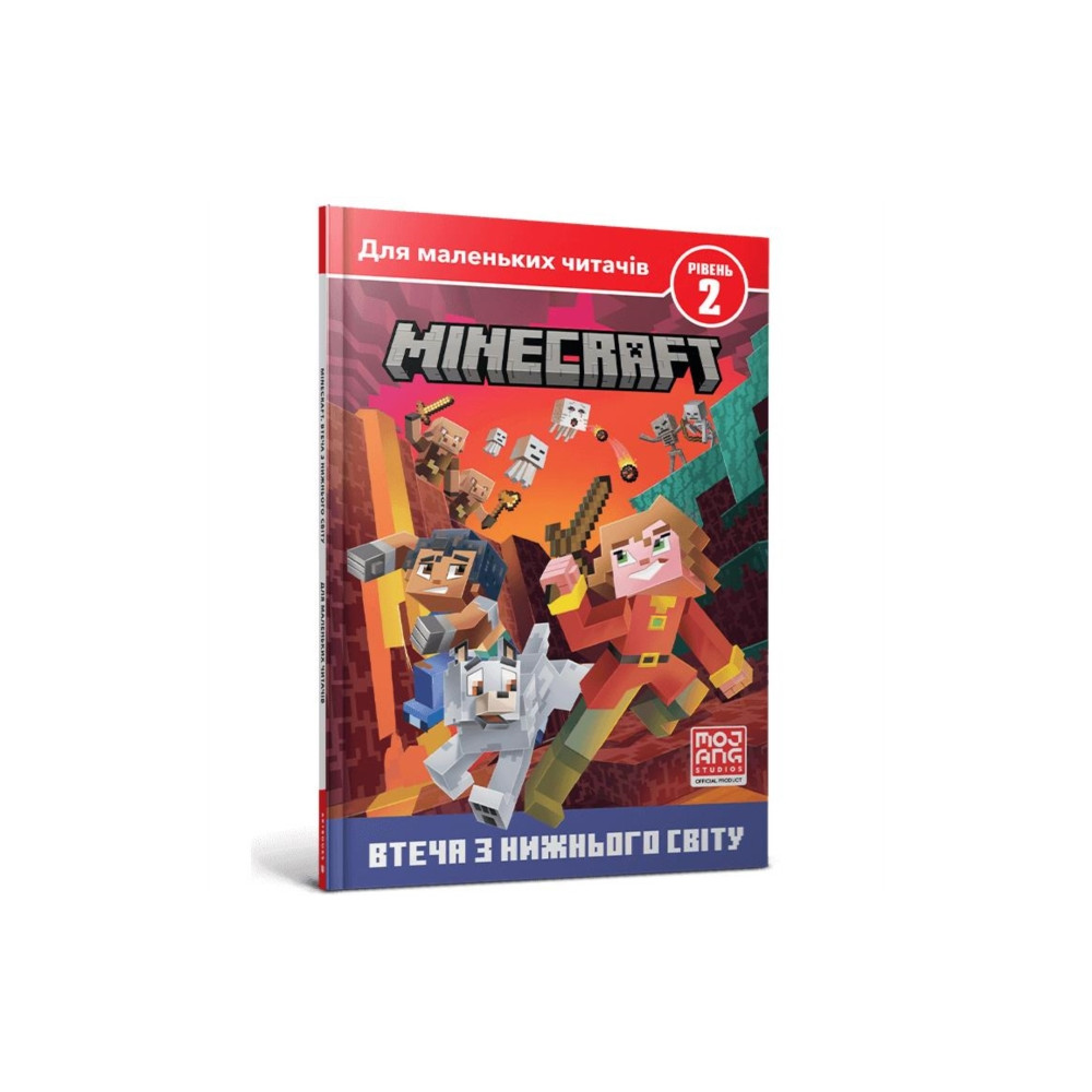 Produktbild för MINECRAFT: Escape from the nether (Ukrainian language) (inbunden, ukr)