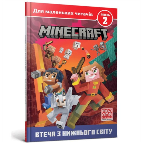 Artbooks MINECRAFT: Escape from the nether (Ukrainian language) (inbunden, ukr)