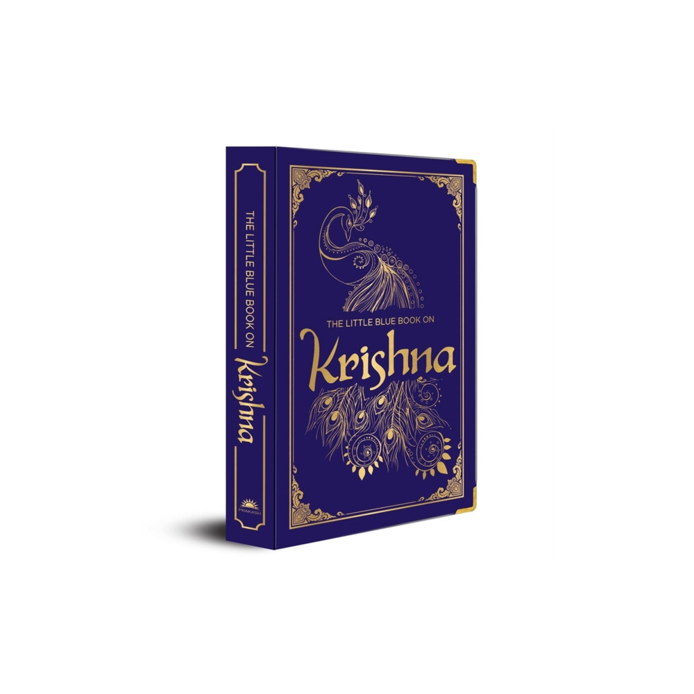 Produktbild för The Little Blue Book on Krishna (inbunden, eng)