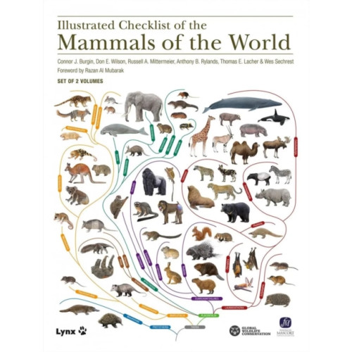 Alada Books, S.L. Illustrated Checklist of the Mammals of the World. 2 volums (inbunden, eng)