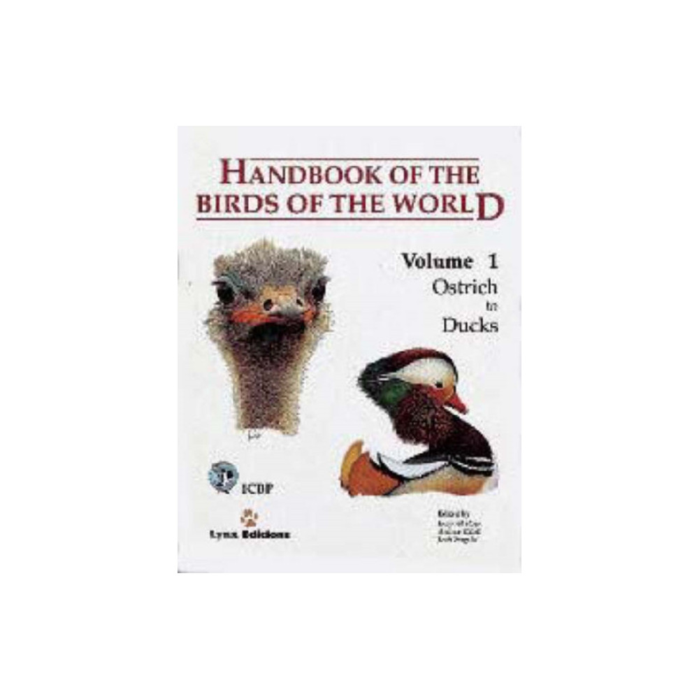 Produktbild för Handbook of the Birds of the World. Vol.1 (inbunden, eng)