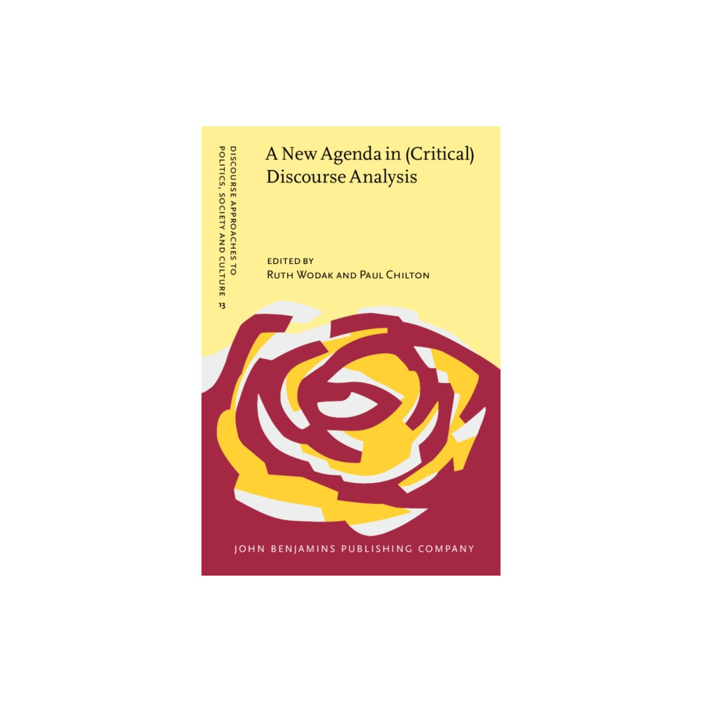 Produktbild för A New Agenda in (Critical) Discourse Analysis (häftad, eng)