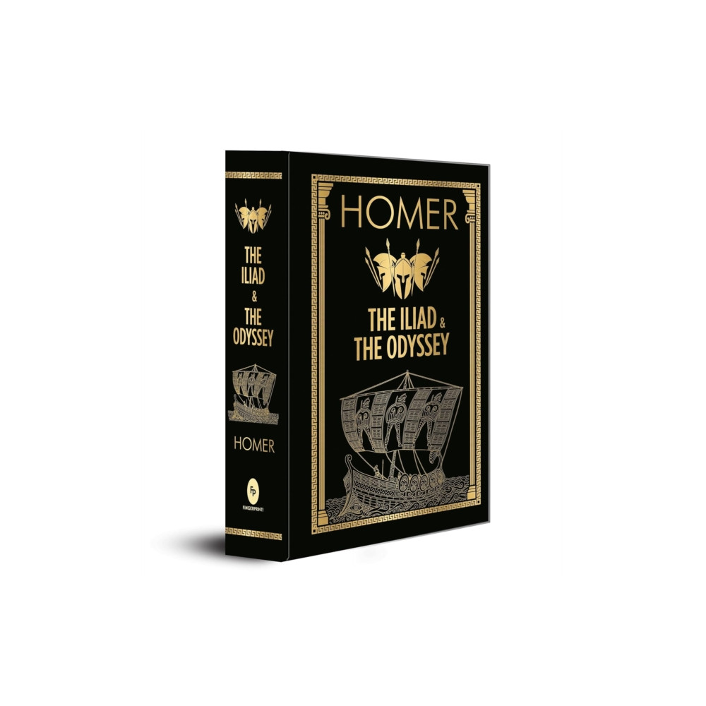 Produktbild för HOMER: The Iliad & the Odyssey (inbunden, eng)