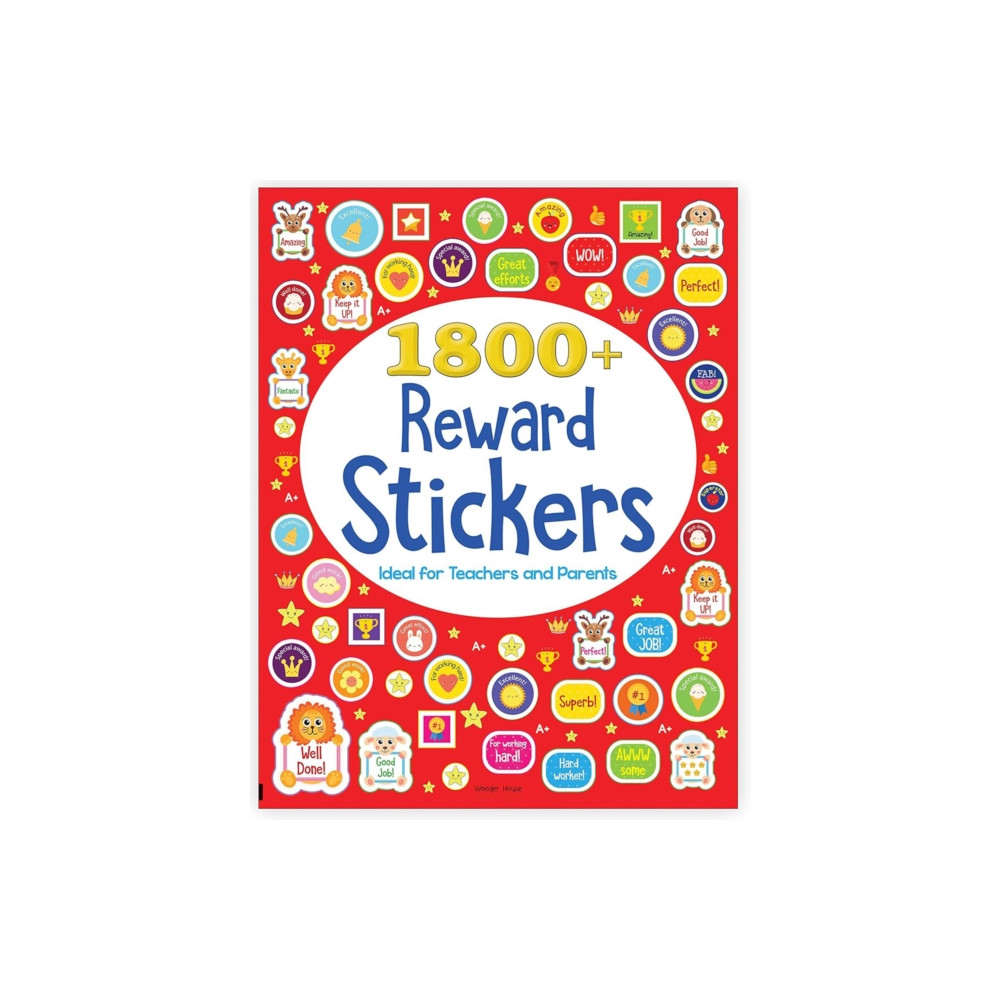 Produktbild för 1800+ Reward Stickers (häftad, eng)
