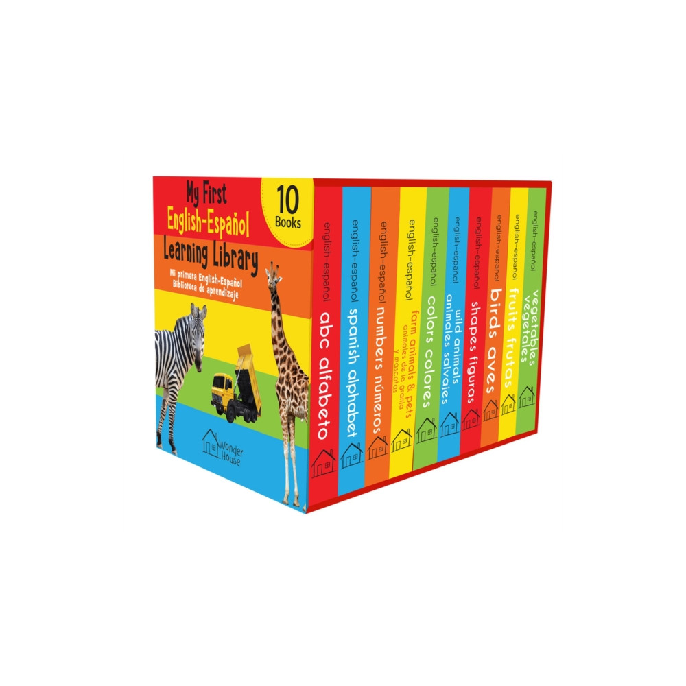 Produktbild för My First English-Spanish Learning Library (inbunden, eng)