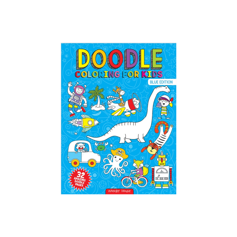 Produktbild för Doodle Coloring for Boys (häftad, eng)