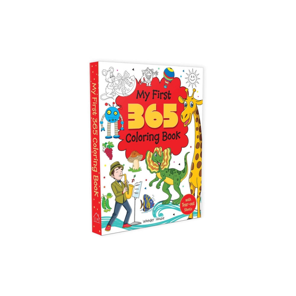 Produktbild för My First 365 Coloring Book (häftad, eng)
