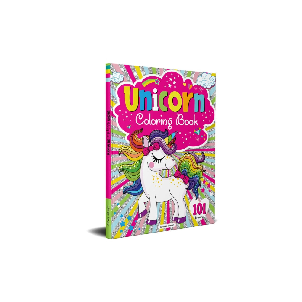 Produktbild för Unicorn Colouring Book (häftad, eng)