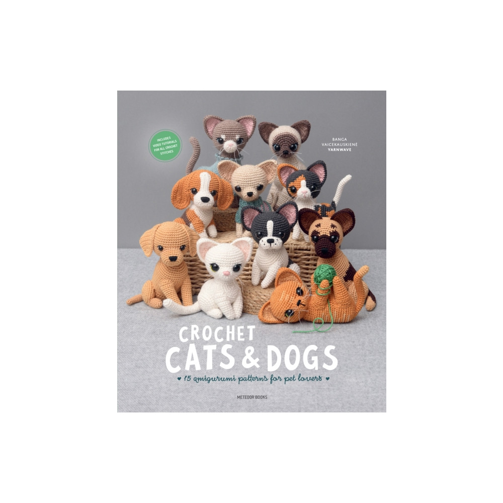 Produktbild för Crochet Cats & Dogs (häftad, eng)