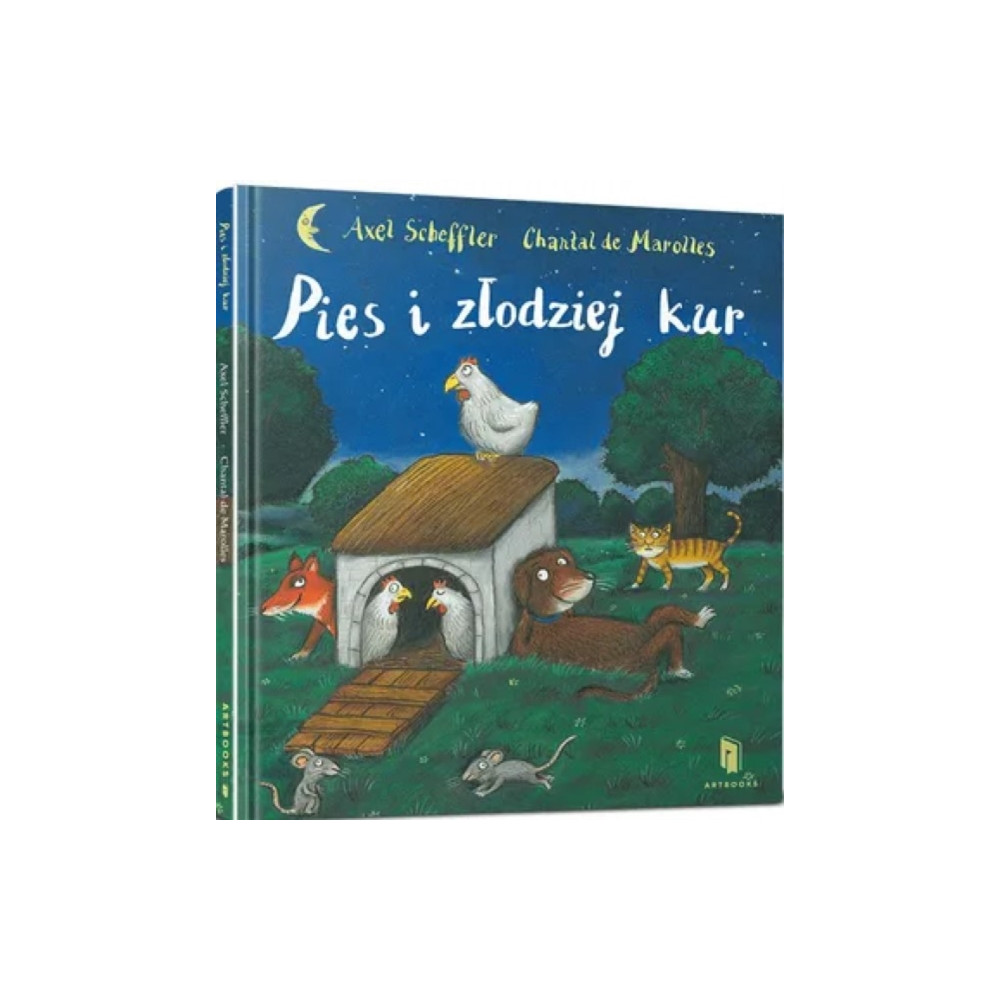 Produktbild för The Dog and the Chicken Thief (Ukrainian language) (inbunden, ukr)