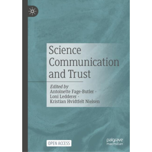 Springer Verlag, Singapore Science Communication and Trust (häftad, eng)