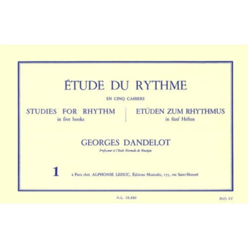 Hal Leonard Etude Du Rythme Vol1 (häftad, eng)