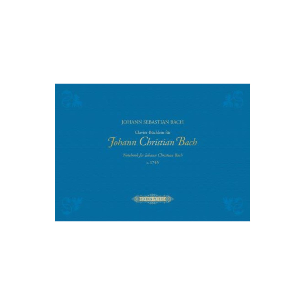 Produktbild för Notebook for Johann Christian Bach (inbunden, eng)