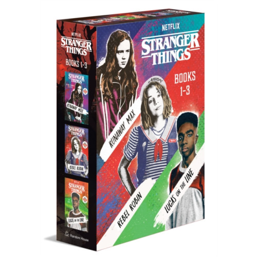 Random House USA Inc Stranger Things Boxed Set, Books 1-3: Runaway Max, Rebel Robin, and Lucas on the Line (häftad, eng)