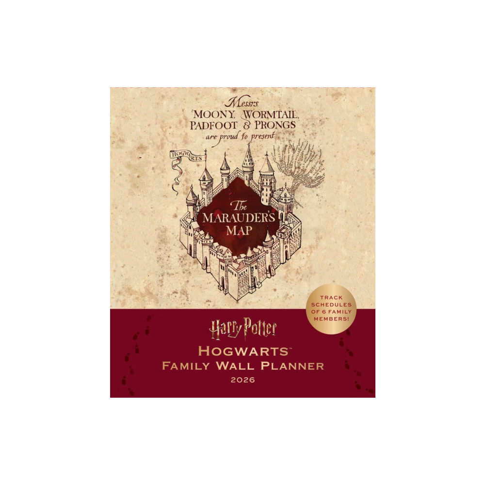 Produktbild för 2026 Harry Potter: Hogwarts Family Wall Planner (häftad, eng)