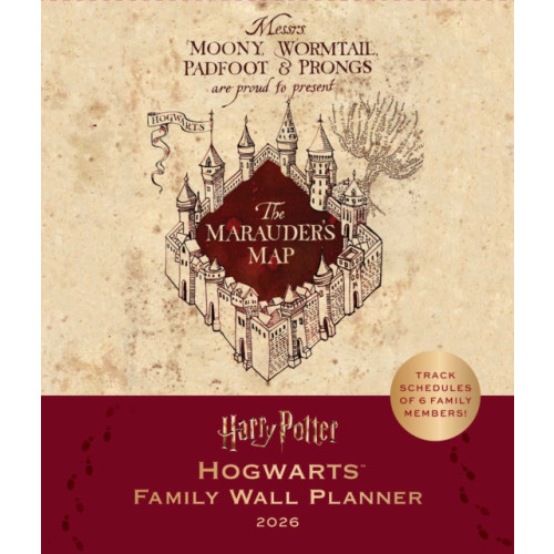 Insight Editions 2026 Harry Potter: Hogwarts Family Wall Planner (häftad, eng)