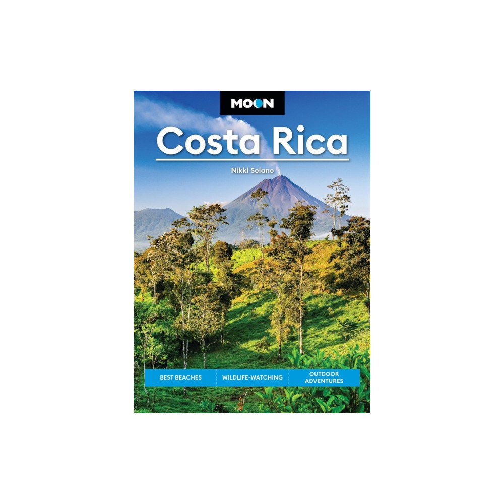 Produktbild för Moon Costa Rica (Fourth Edition) (häftad, eng)