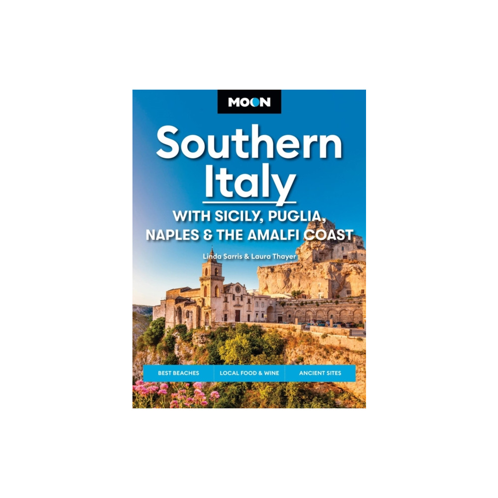 Produktbild för Moon Southern Italy (häftad, eng)