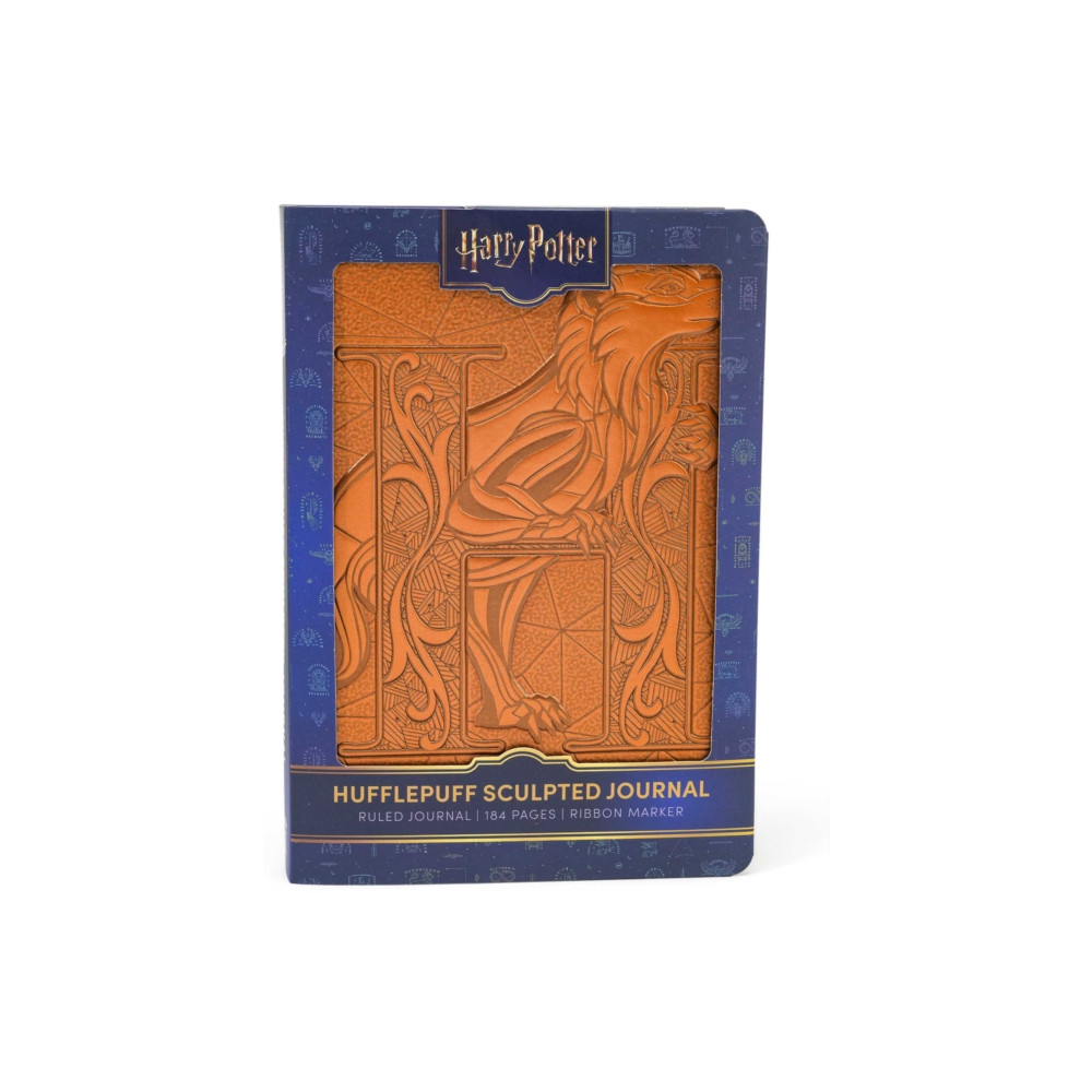 Produktbild för Harry Potter Sculpted Journal: Hufflepuff (inbunden, eng)