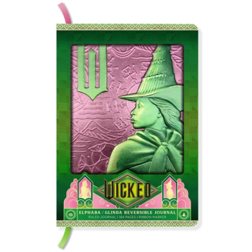 Insight Editions Wicked: Elphaba / Glinda Reversible Sculpted Journal (inbunden, eng)