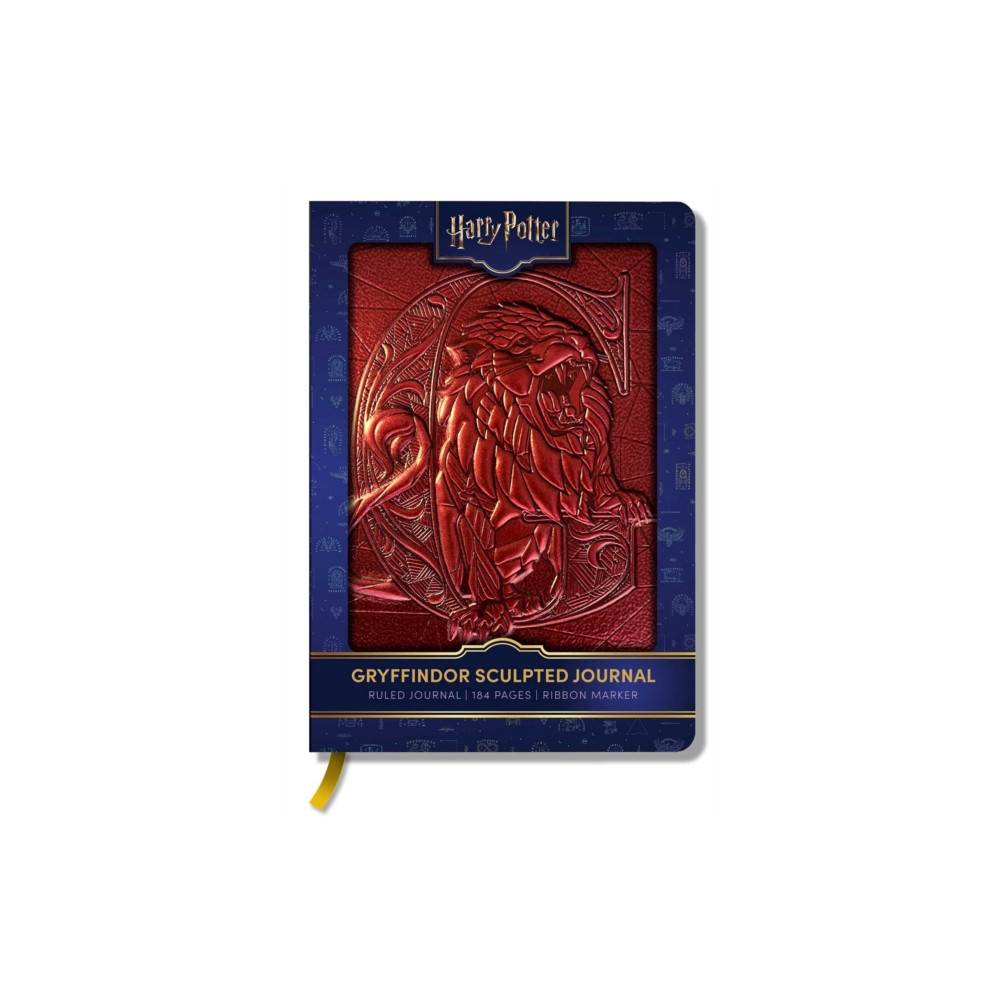 Produktbild för Harry Potter Sculpted Journal: Gryffindor (inbunden, eng)