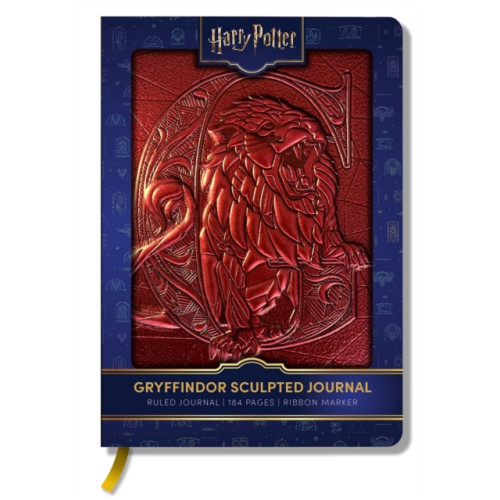 Insight Editions Harry Potter Sculpted Journal: Gryffindor (inbunden, eng)